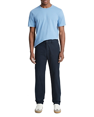 Vince Relaxed Cotton Chino Pants In Coastal