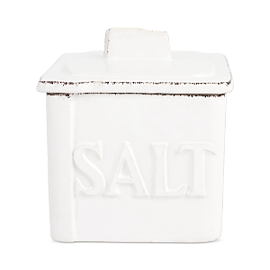 Vietri Lastra White Salt Cellar