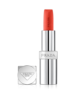 Shop Prada Soft Matte Refillable Lipstick In O176
