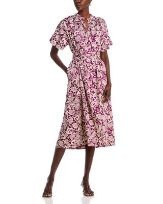 Vanessa Bruno Ciao Vine Print Shirtdress
