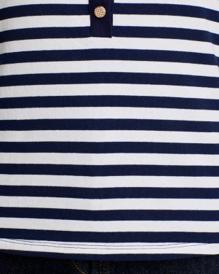 Fathima Striped Cotton Tank Top