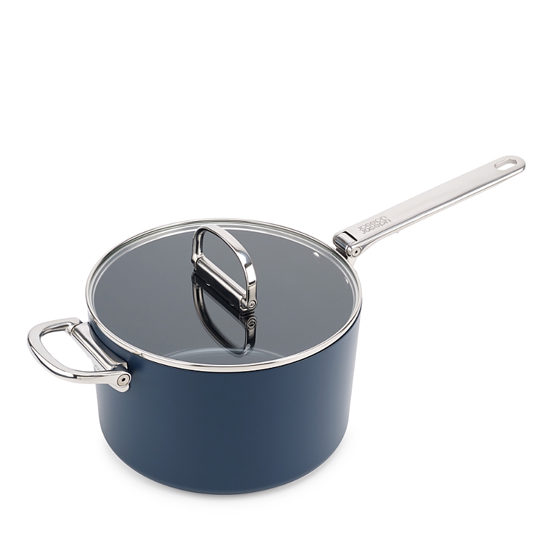 Joseph Joseph Space 5.4 Quart Saucepan And Lid In Blue