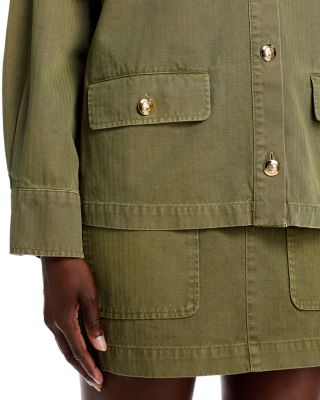 Corey Cotton Flap Pocket Jacket