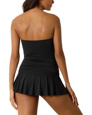 Pearl Bandeau Swim Dress