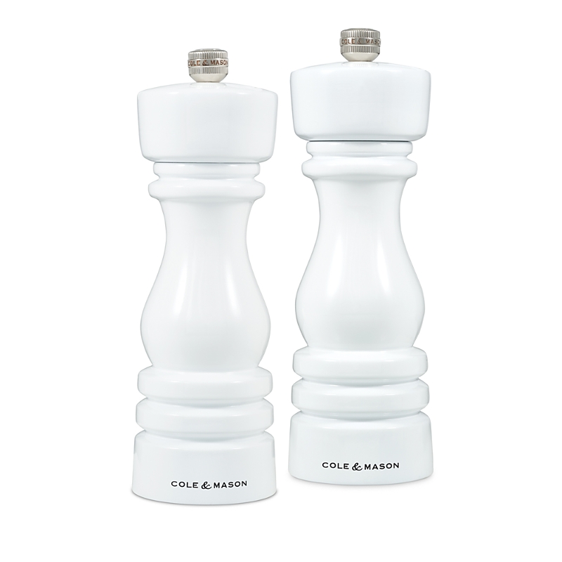 Cole & Mason London 7 Grinder Set In White