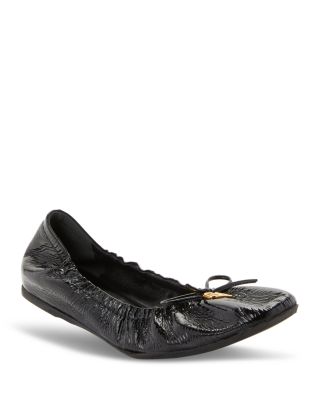 Valentino Garavani - Women's Slip On Ruched Ballet Flats