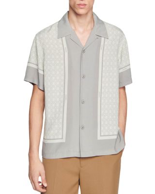 Sandro - Fence Short Sleeve Shirt