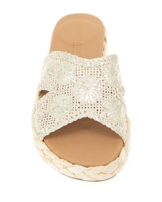 Women's Tristan Woven Slide Sandals