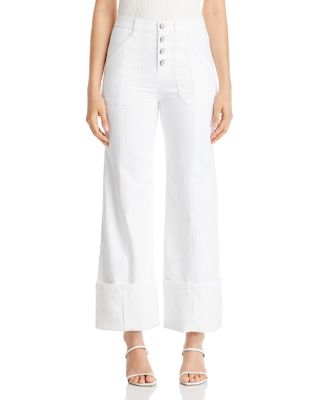 Benji Cropped Wide Leg Denim Jeans