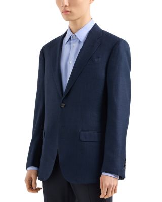 Emporio Armani - Single Breasted Regular Fit Notch Lapel Jacket