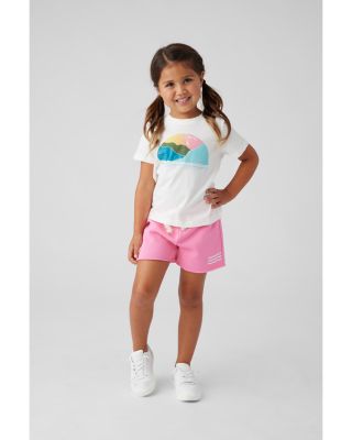 SOL ANGELES - Unisex Lakeside Crew Graphic Tee - Little Kid, Big Kid