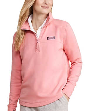 Vineyard Vines Dreamcloth Relaxed Half Zip Sweatshirt In Cayman