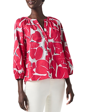 Nic+Zoe Bold Petals Shirt