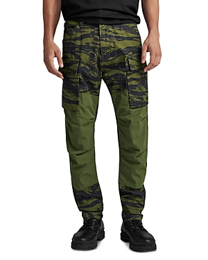 Shop G-star Raw 3d Regular Fit Tapered Cargo Pants In Shadow Olive