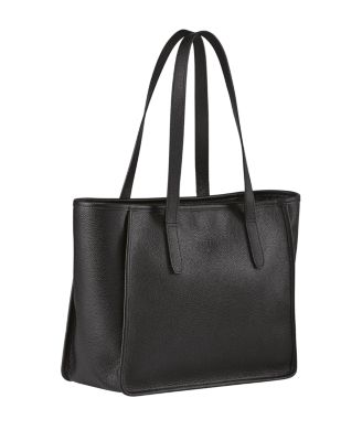 Longchamp Le Foulonné Large Leather Shoulder Tote
