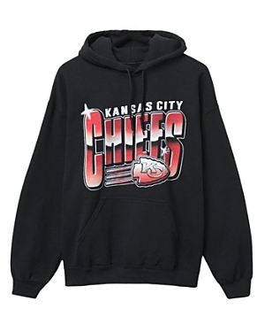 Junk Food Clothing Chiefs Chrome Flea Market Hoodie In Black