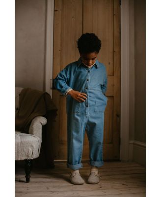 Unisex Denim Boiler Suit - Big Kid