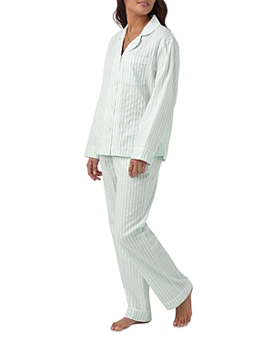 Shop Bedhead Pajamas Long Sleeve Pajama Set In Mint 3d St