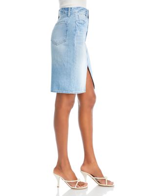 Tylee Denim Pencil Skirt
