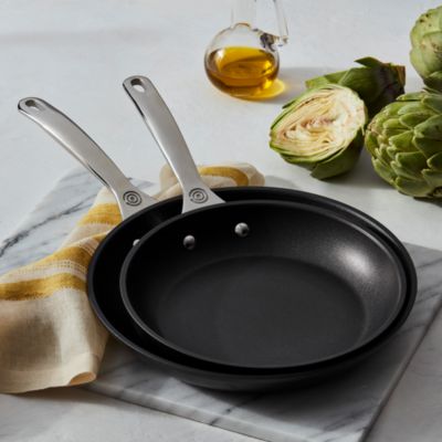 Toughened Nonstick PRO Fry Pans, Set of 2