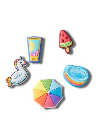 Crocs Unisex Jibbitz Charms, Pack of 5 - Ages 3+
