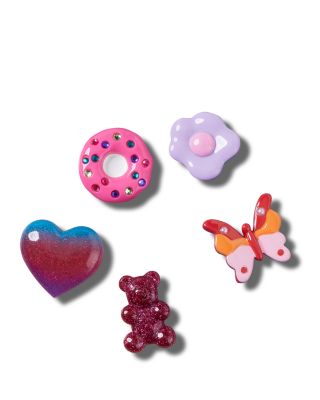 Crocs Unisex Jibbitz Charms, Pack of 5 - Ages 3+