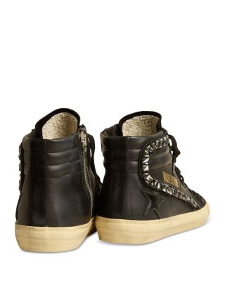 Women's Slide Embellished High Top Sneakers