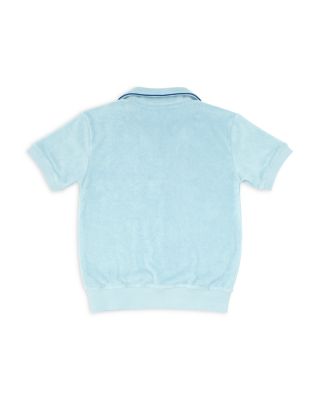 Boys' Pacific Blue French Terry Polo - Little Kid, Big Kid