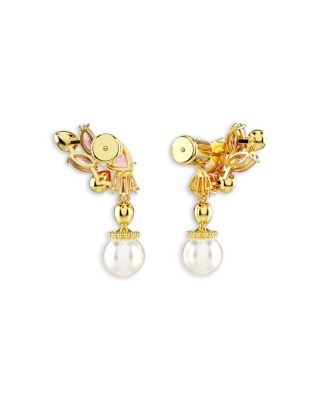 Swarovski Gema Sakura Imitation Pearl & Crystal Mixed Cut Drop