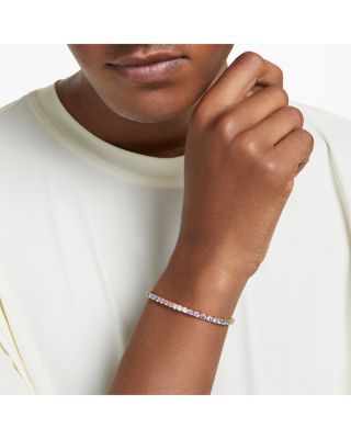 Matrix Rainbow Crystal Tennis Bracelet