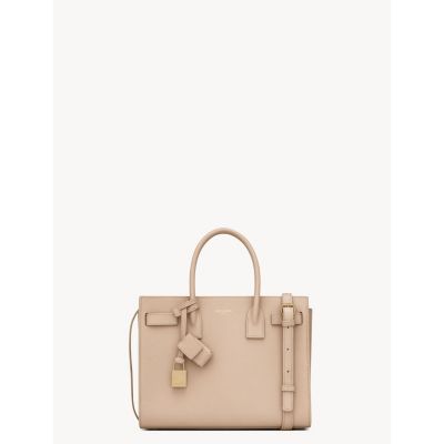 Saint Laurent Sac De Jour Baby in Embossed Crocodile Leather