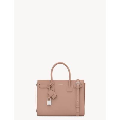 Saint Laurent Sac De Jour Baby in Embossed Crocodile Leather