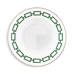 Ginori 1735 Catene Impero Soup Plate In White