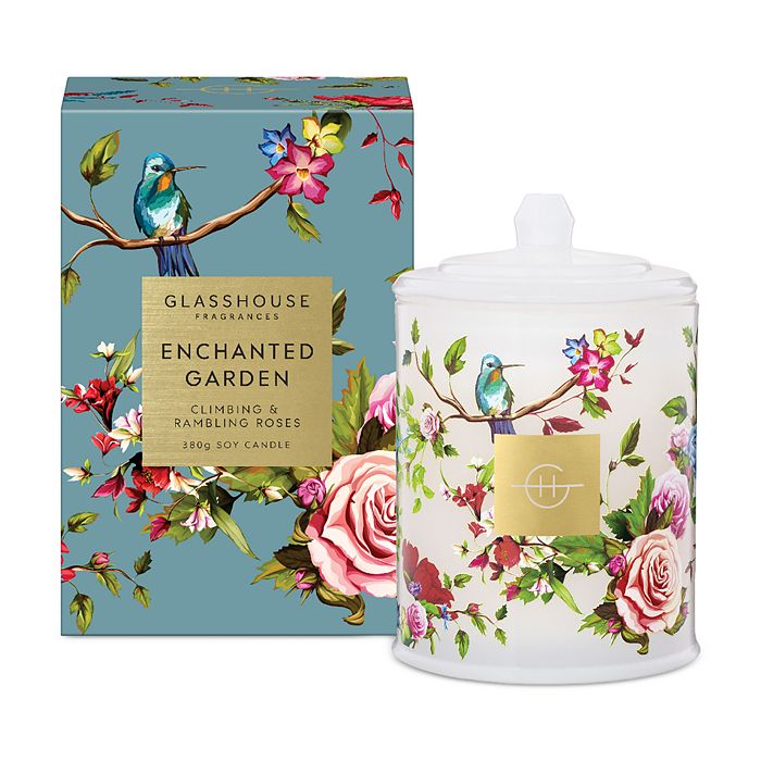 Glasshouse Gift Set of Two, 1 x Radiance In Bloom 7 oz. Candle & 1 x Velvet Rhapsody 7 oz. Candle.