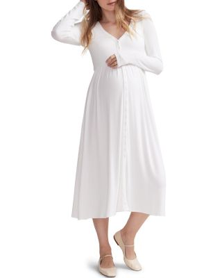 The Softest Rib Nursing Dress