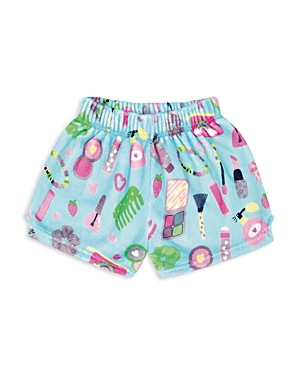 Shop Iscream Girls' Wake Up And Make Up Plush Shorts - Little Kid, Big Kid In Multi