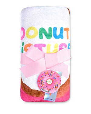 Shop Iscream Unisex Plush Blanket - Ages 3+ In Donuts