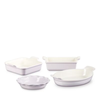 4 Pc Stoneware Baking Set