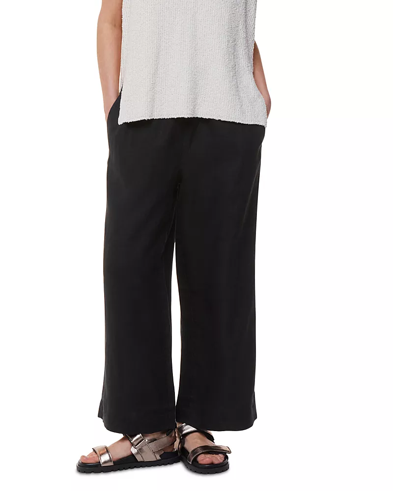 Whistles Linen Wide Leg Pants