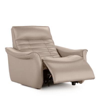 Trattino Power Reclining Leather Chair