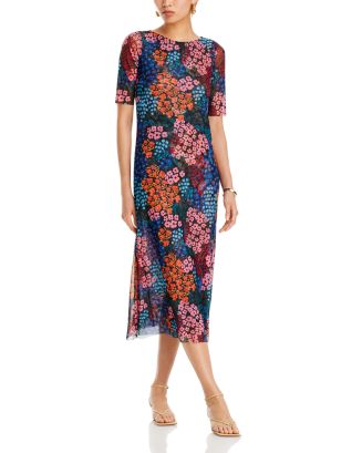 johnny was wilde mesh dress Johnny Was Astrid Mesh Midi Dress