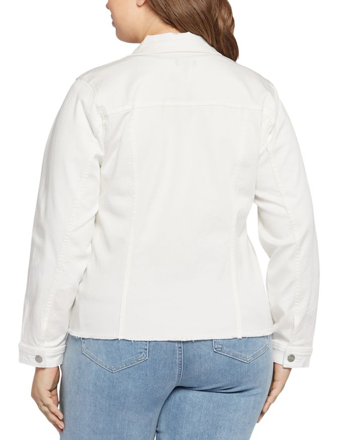 Frayed Hem Denim Jacket