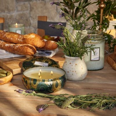 French Cade Lavender 3 Wick Tin Candle, 12 oz.