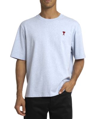 AMI - Cotton Crewneck Logo Tee