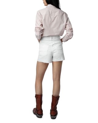 Zadig & Voltaire Sydna Raye Cool Cat Cotton Shirt