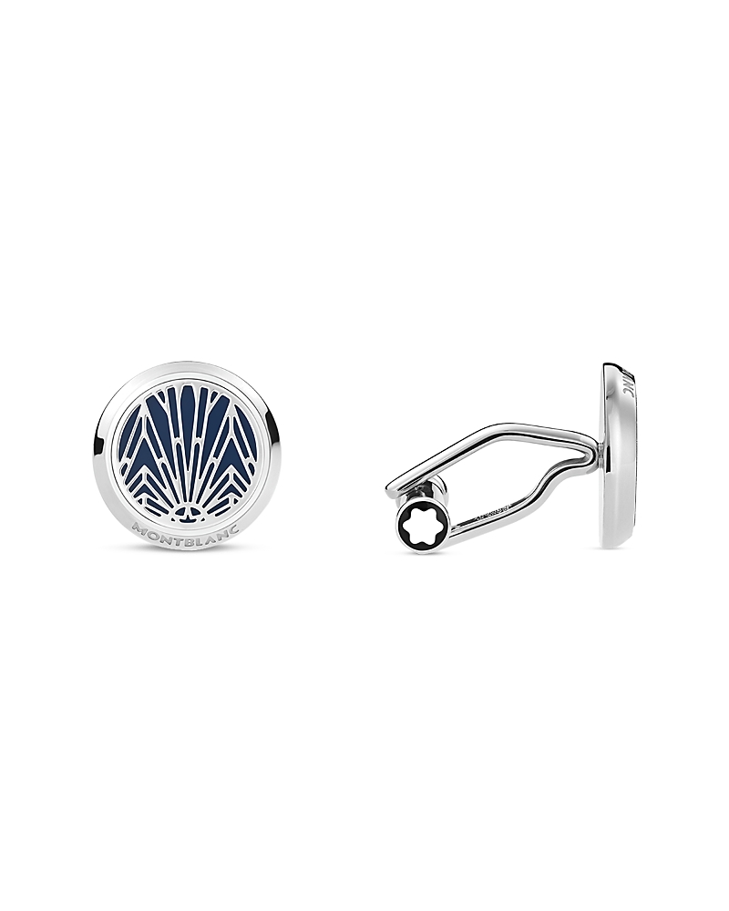 Montblanc Meisterstuck The Origin Collection Round Cufflinks