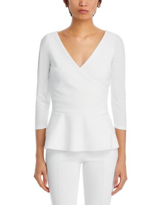 Poppy Crossover V Neck Top