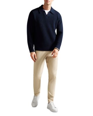 Regular Fit Textured Chinos