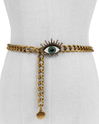 KURT GEIGER LONDON Evil Eye Chain Belt | Bloomingdale display picture 2