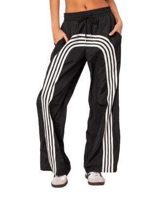 Edikted - Wilda Striped Nylon Track Pants